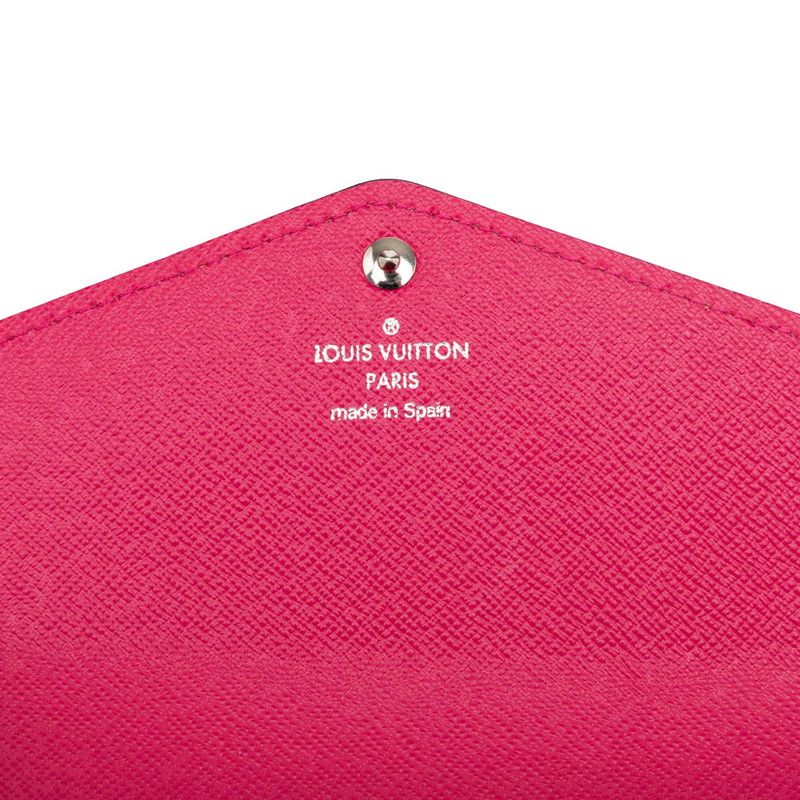 Louis Vuitton Epi Portefeuille Sarah Wallet Hot Pink Leather — view 6