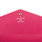 Louis Vuitton Epi Portefeuille Sarah Wallet Hot Pink Leather — view 6