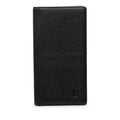 Louis Vuitton Taiga Portoballe Carte Cles Bifold Wallet Black Leather