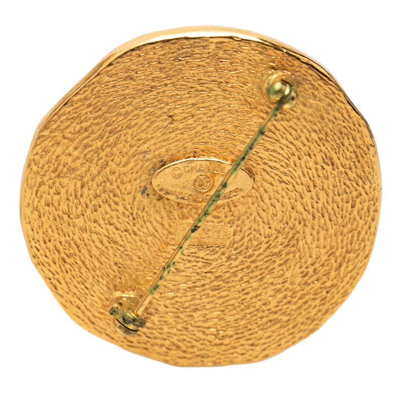 Chanel 31 Rue Cambon le Round Brooch Gold Plated — view 3