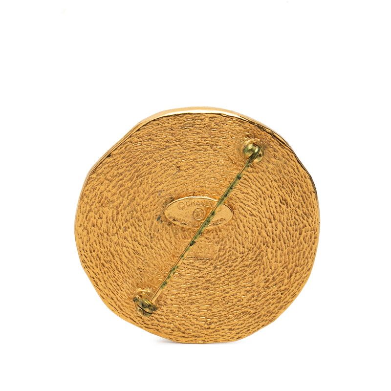 Chanel 31 Rue Cambon le Round Brooch Gold Plated — view 2