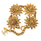 Chanel Vintage Lion Motif Chain Bracelet Gold Plated — view 3