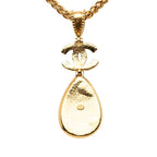 Chanel Vintage CC Logo Rogue Chain Necklace Gold Plated — view 2