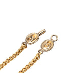 Chanel Vintage CC Logo Rogue Chain Necklace Gold Plated — view 5