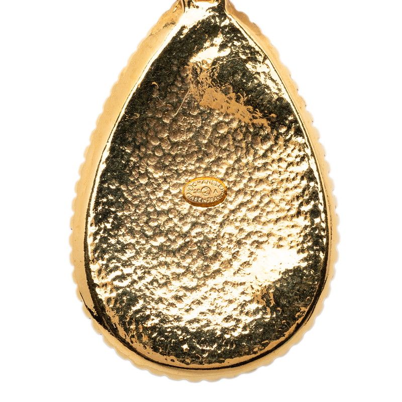 Chanel Vintage CC Logo Rogue Chain Necklace Gold Plated — view 4