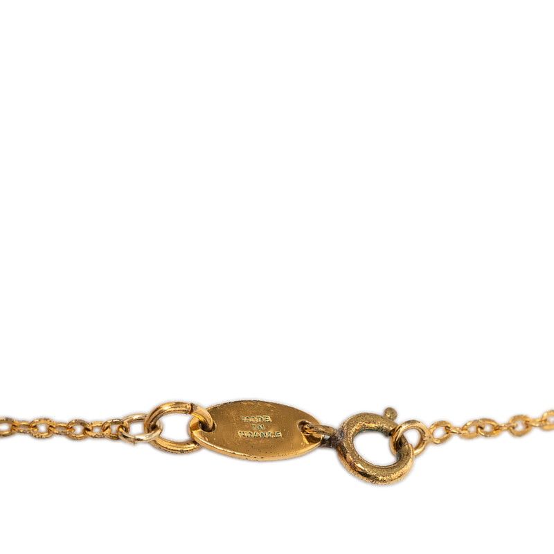 Chanel CC Logo Pendant Gold Plated — view 5