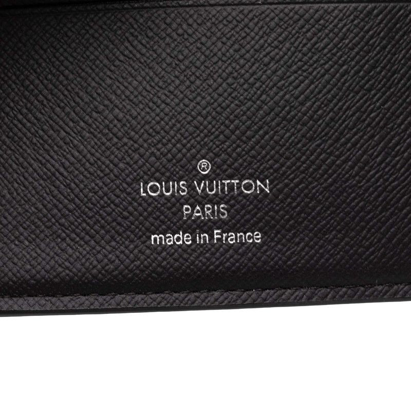 Louis Vuitton Damier Graphite Portefeuille Amerigo NM Bifold Wallet Black — view 5