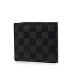 Louis Vuitton Damier Graphite Portefeuille Amerigo NM Bifold Wallet Black — view 2