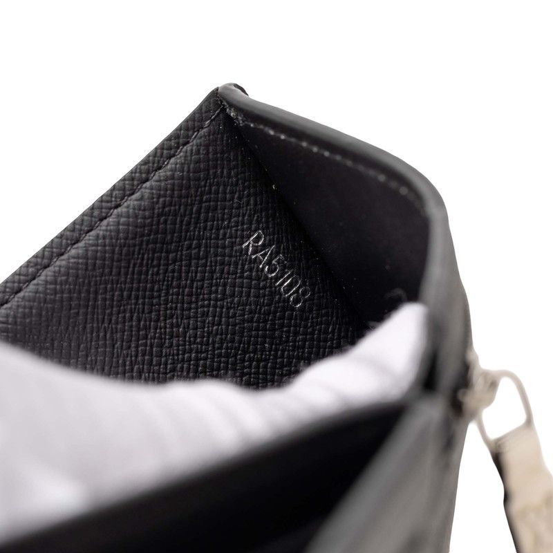Louis Vuitton Damier Graphite Portefeuille Amerigo NM Bifold Wallet Black — view 6