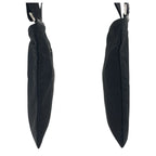 Prada Tessuto Black Silver Nylon Shoulder — view 8