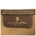 Gucci Vintage Sherry Line Beige Brown GG Supreme Canvas Tote Shoulder — view 4
