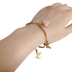 Louis Vuitton Sweet Monogram Bracelet Pink Gold — view 4