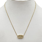 Dior Necklace Crystal Gold — view 2