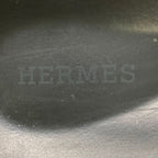 Hermes Sandals 41 Chypre Black Motif Leather — view 9
