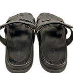 Hermes Sandals 41 Chypre Black Motif Leather — view 7