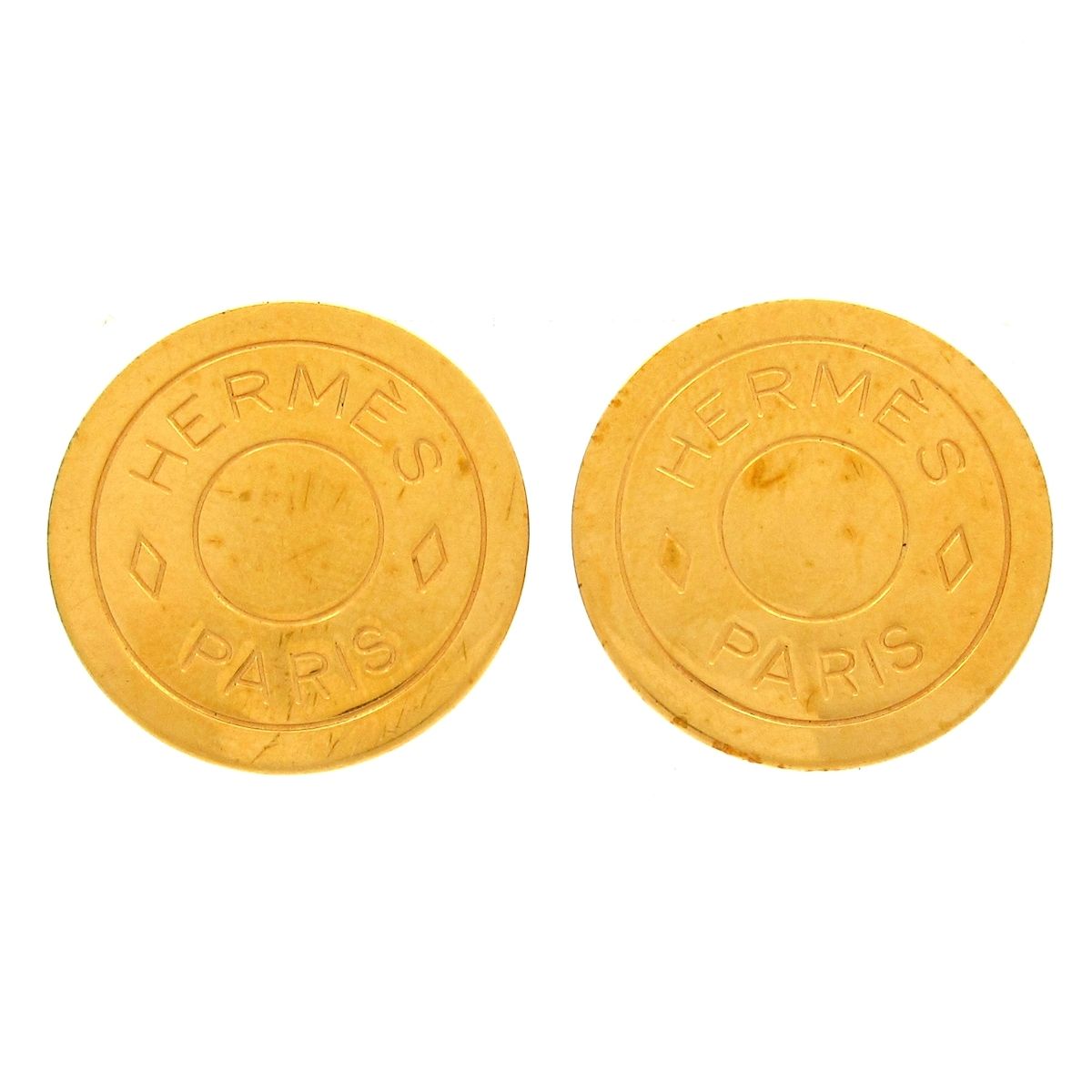 Hermes Earrings Series Gold