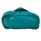 Bottega Veneta Waist Pouch Beak Belt Bag Blue Green Leather — view 5