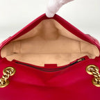 Gucci GG Marmont Quilted Small Shoulder Bag Double Leather — view 6