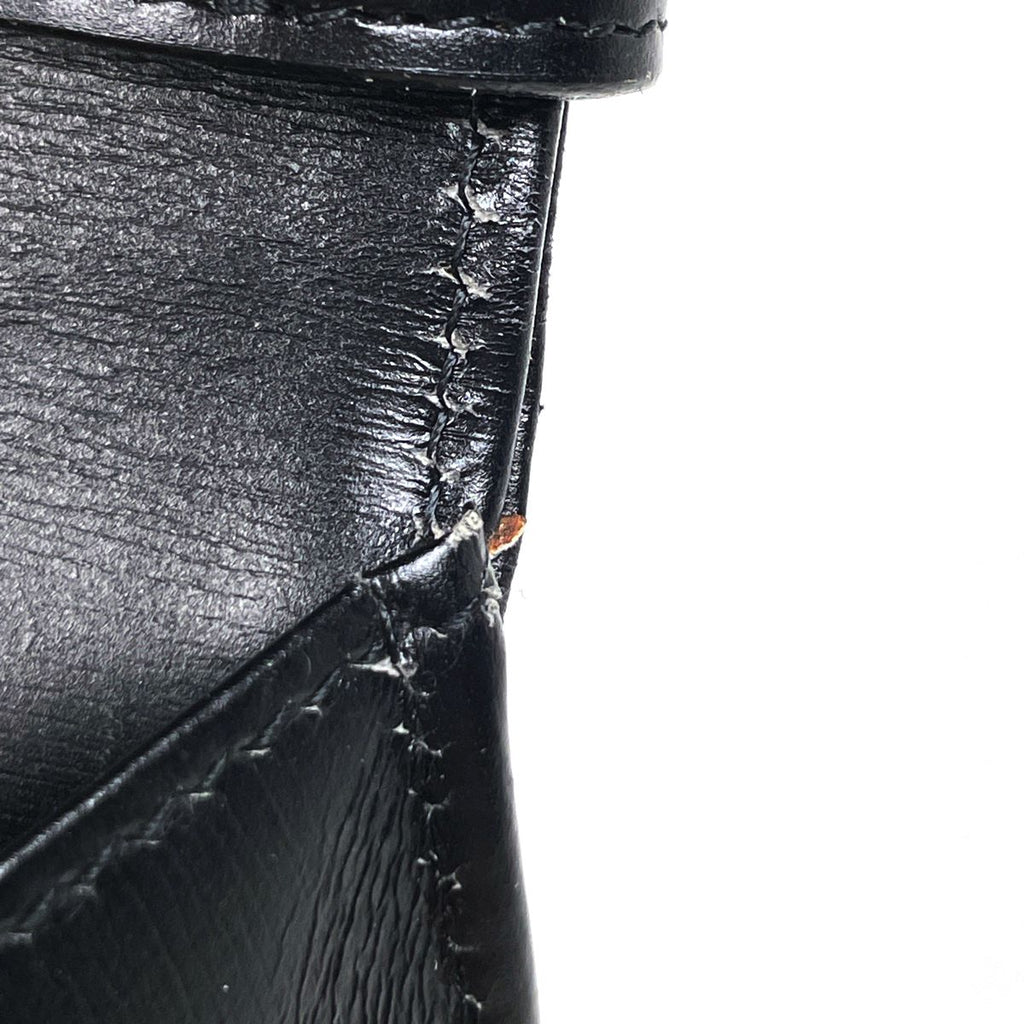 Dior Logo Handbag 2-Way Leather Black — view 8