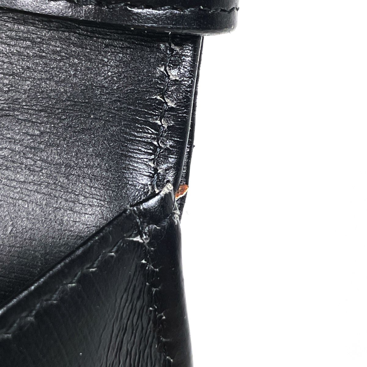 Dior Logo Handbag 2-Way Leather Black — view 8