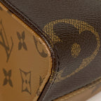 Louis Vuitton On The Go PM 2-Way Handbag Monogram Reverse Brown — view 3