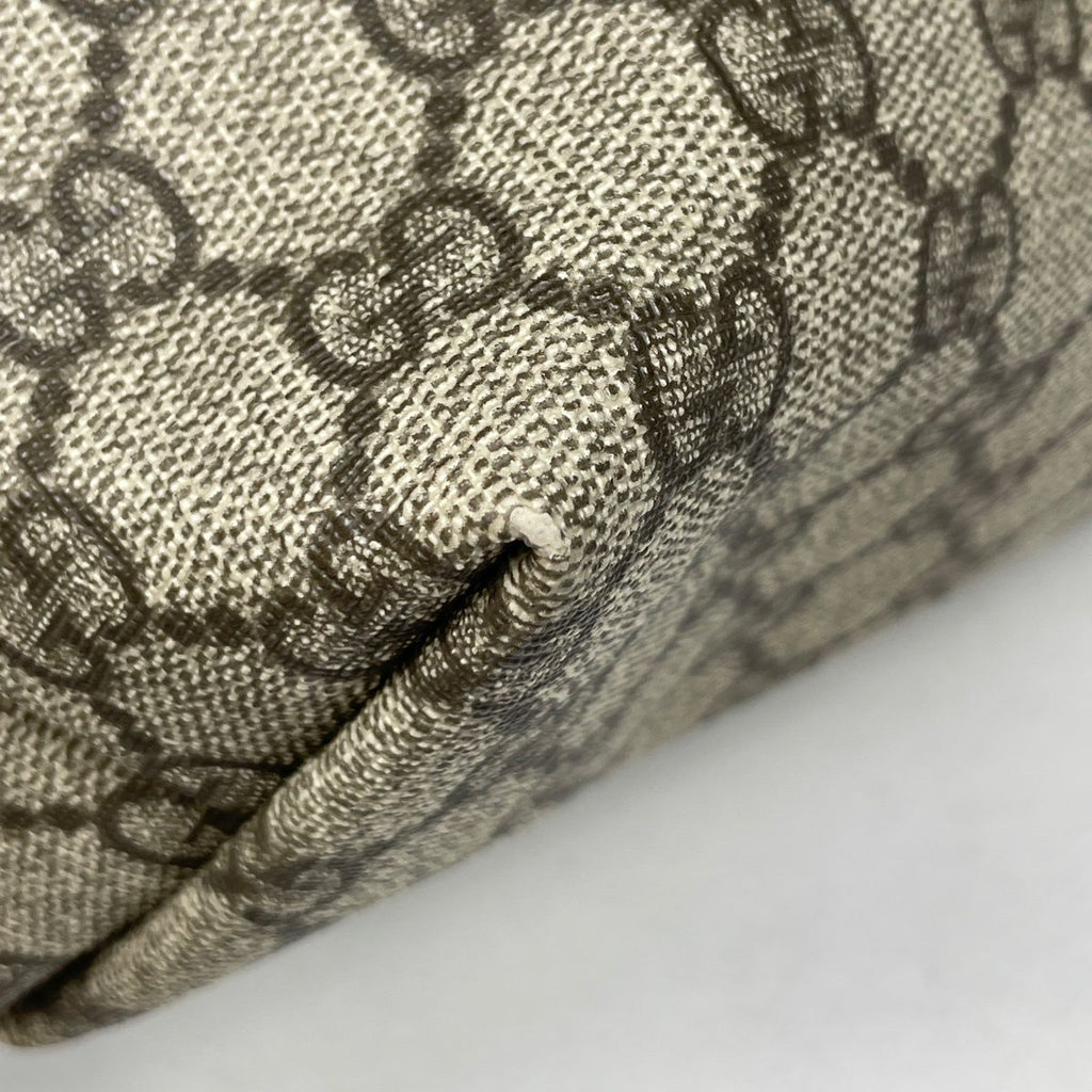 Gucci GG Pattern Tote Beige Brown — view 3