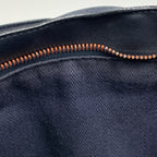 Hermes Caravan Horizontal MM 2-Way Shoulder Bag Vo Derma Navy — view 9