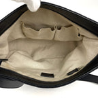 Gucci GG Pattern Shoulder Bag Sherry Line Canvas Black — view 8