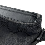 Gucci GG Pattern Shoulder Bag Sherry Line Canvas Black — view 5