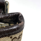 Gucci GG Pattern Shoulder Bag Sherry Line Web Canvas Brown — view 5