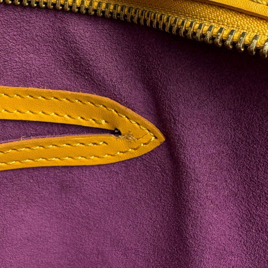 Louis Vuitton Saint Jacques Handbag Epi Tassili Yellow — view 8