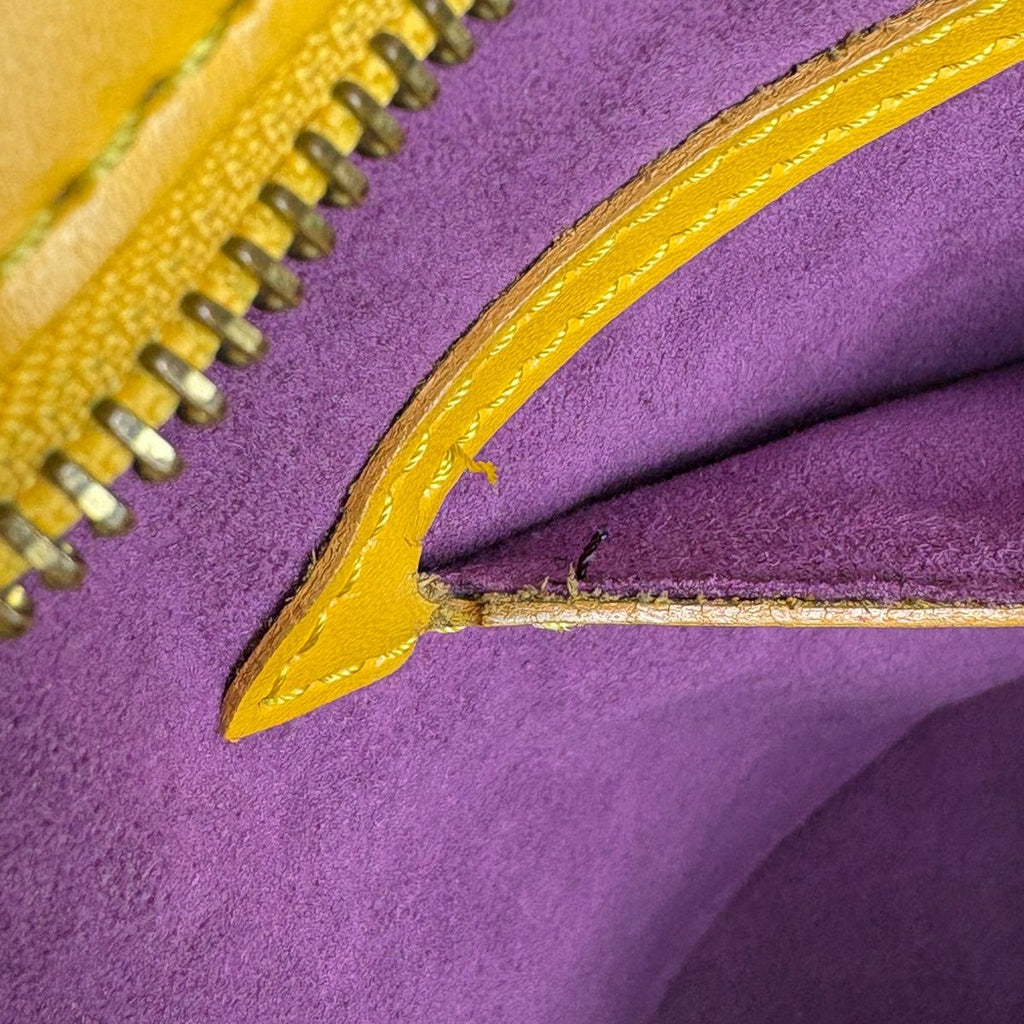 Louis Vuitton Saint Jacques Handbag Epi Tassili Yellow — view 9