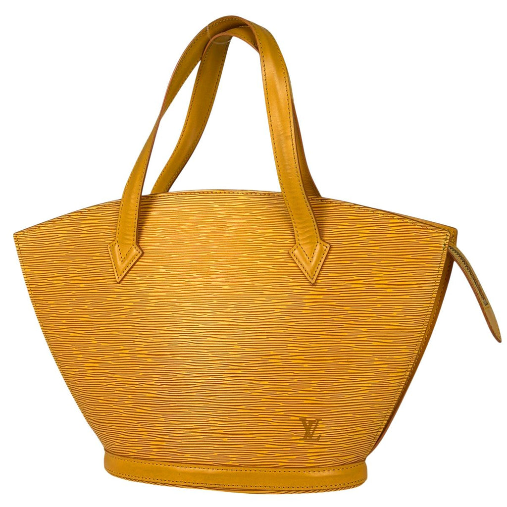 Louis Vuitton Saint Jacques Handbag Epi Tassili Yellow