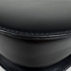Gucci Chain Shoulder Bag Vintage Leather Black — view 3