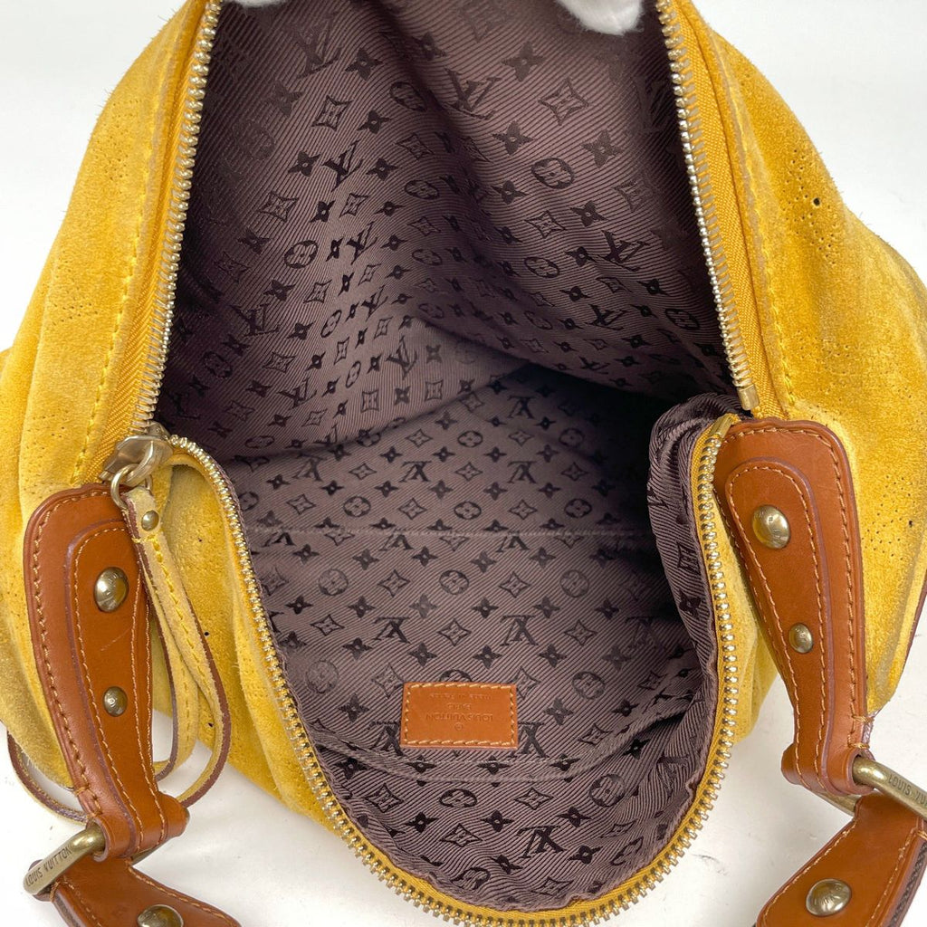 Louis Vuitton Onata GM Perforated Monogram Suede Shoulder — view 8