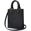 Louis Vuitton Petite Sac Plat 2-Way Shoulder Bag Monogram Empreinte Noir
