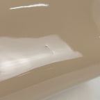 Fendi First Clutch 2-Way Shoulder Bag Enamel Patent Leather Beige — view 4