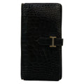 Hermes Wallet Bearn Souffle Black Silver