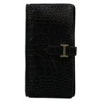 Hermes Wallet Bearn Souffle Black Silver