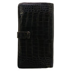 Hermes Wallet Bearn Souffle Black Silver — view 2
