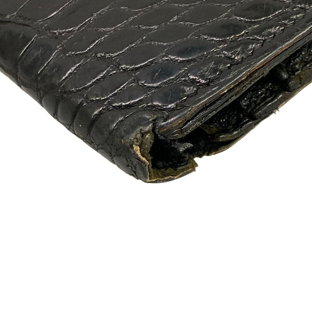 Hermes Wallet Bearn Souffle Black Silver — view 7
