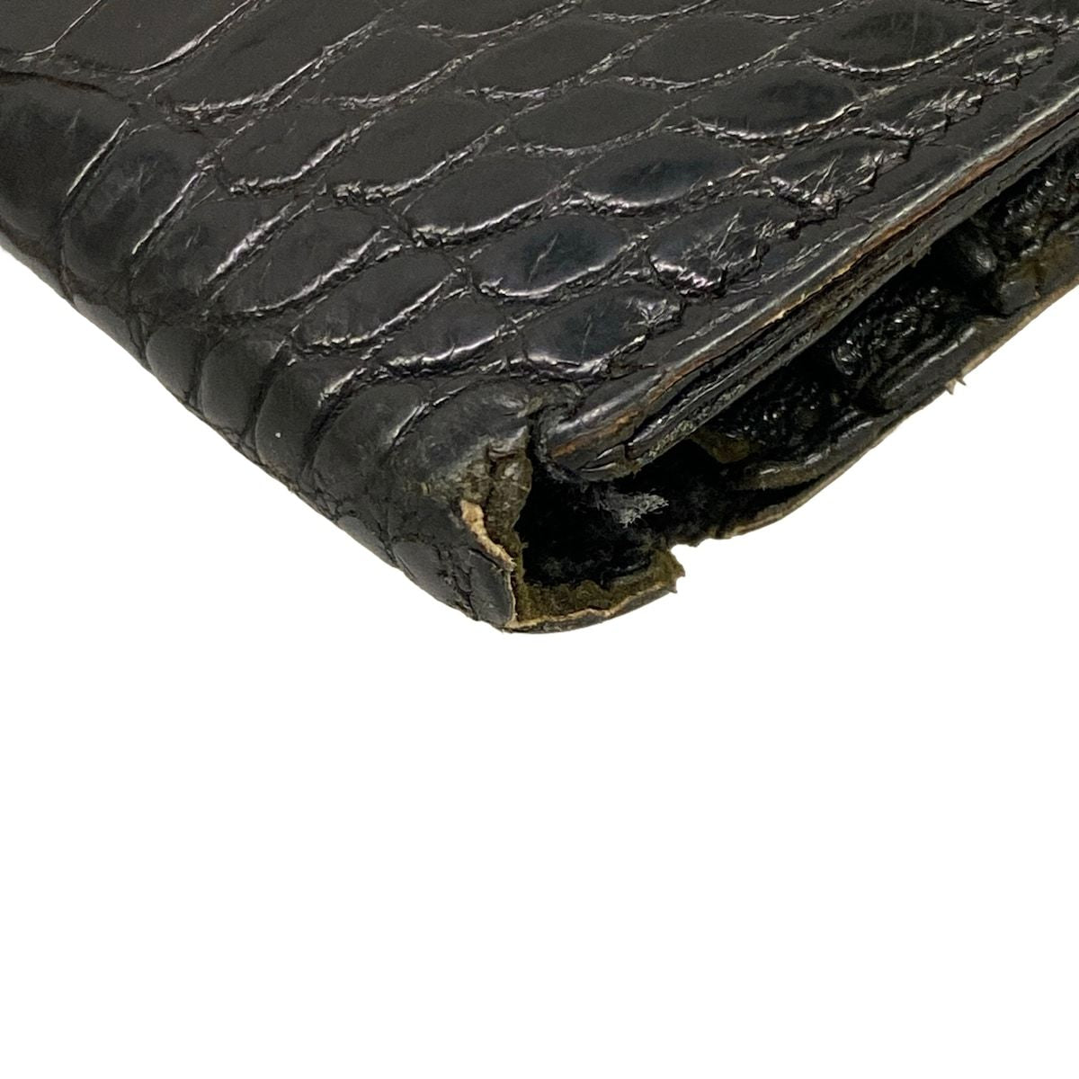 Hermes Wallet Bearn Souffle Black Silver — view 7