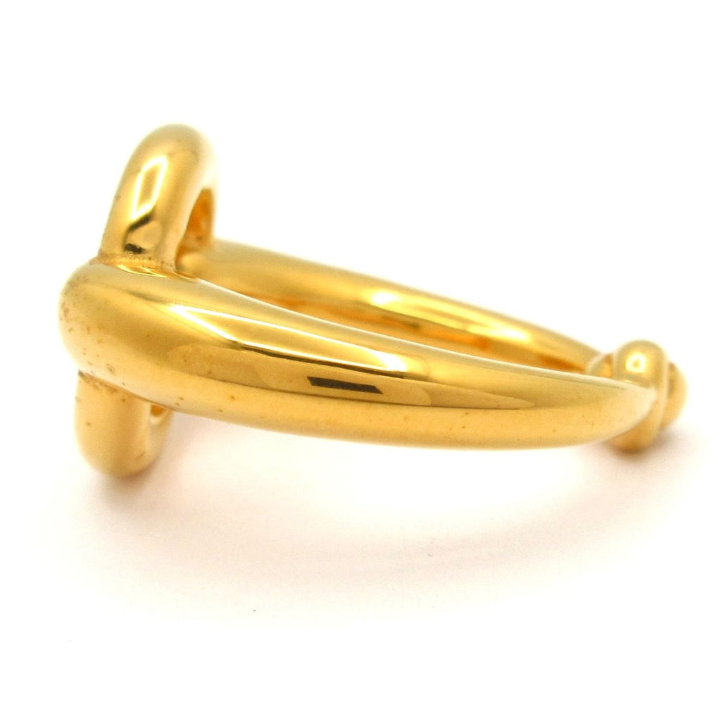 Hermes Scarf Ring Mo Gold — view 4