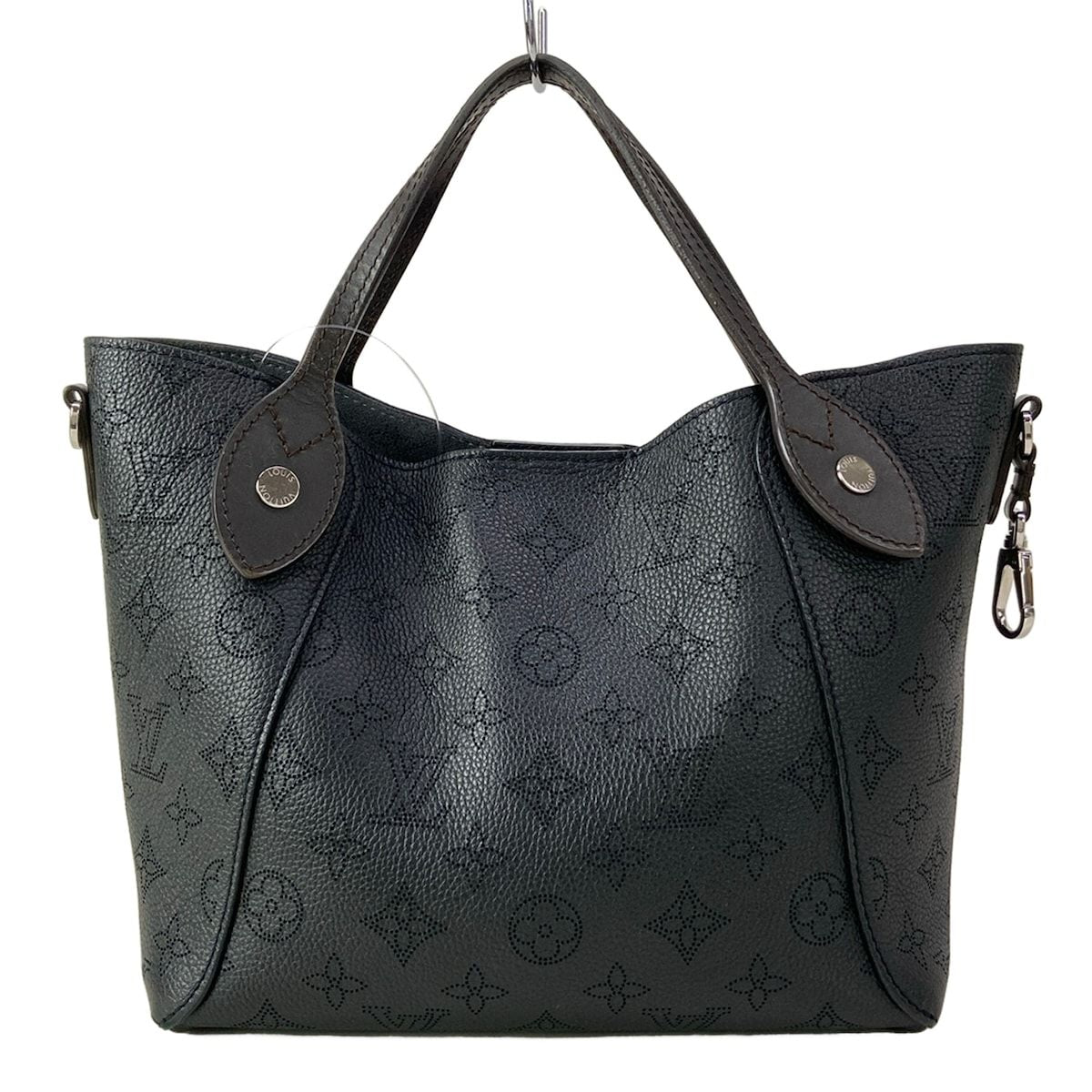 Louis Vuitton Tote Mahina Hina PM Noir Leather Cowhide — view 3