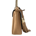 Gucci Shoulder Bag Soho Beige Leather — view 2