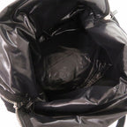 Chanel Wool Leather Black Shoulder — view 5