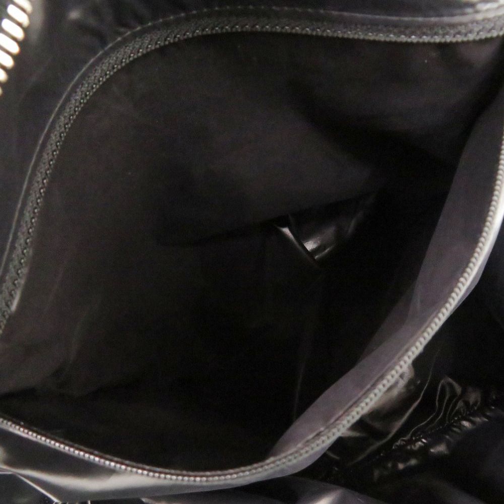 Chanel Wool Leather Black Shoulder — view 6