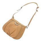 Gucci Abbey Leather Camel Shoulder Bag Brown — view 5