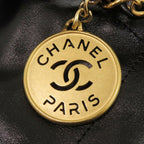 Chanel 22 Small Calf Leather Black Tote — view 7