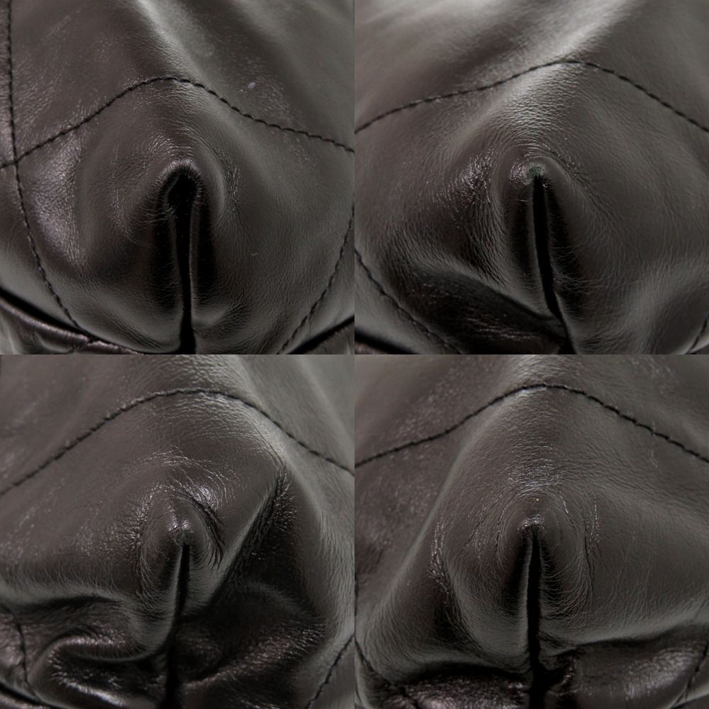 Chanel 22 Small Calf Leather Black Tote — view 4